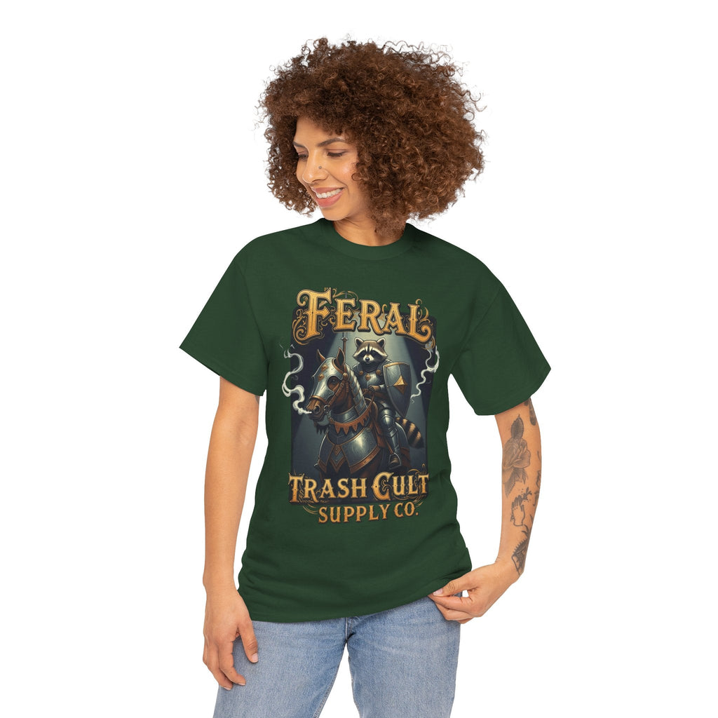 Feral Trash Cult Tee, Unisex Graphic Tee, Cool T-Shirt, Unique Funny Apparel, Gift for Eco Warriors, Casual Wear, Festival Clothing
