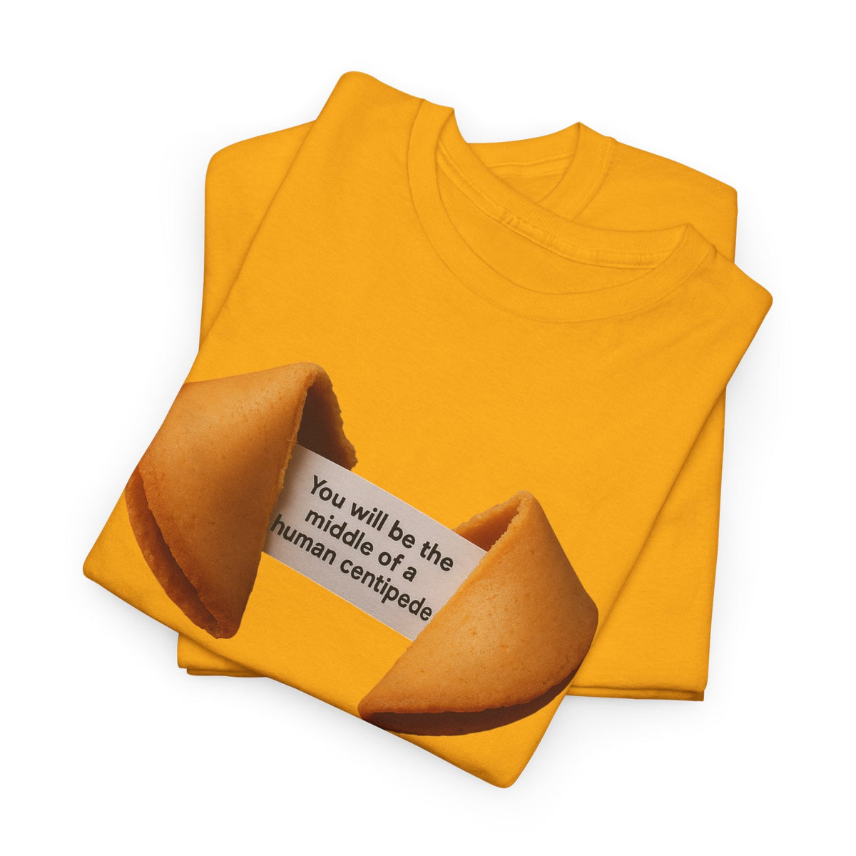 Fortune Cookie Unisex Heavy Cotton Tee - Positive Vibes Shirt