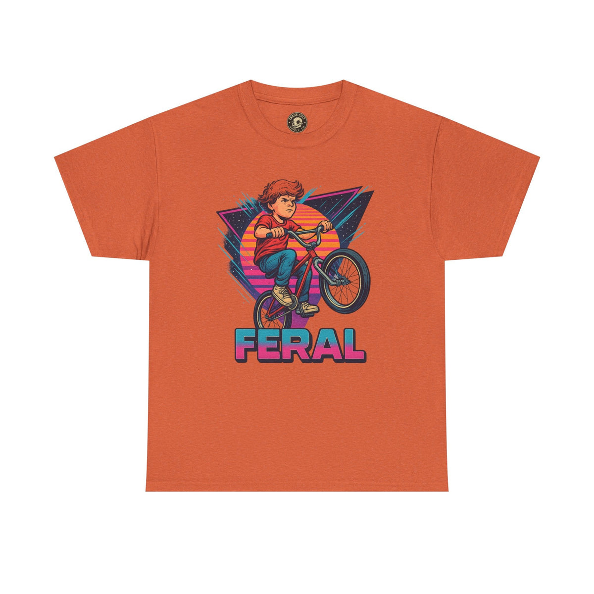 Feral BMX Adventure Tee – Ride Wild in Retro Style