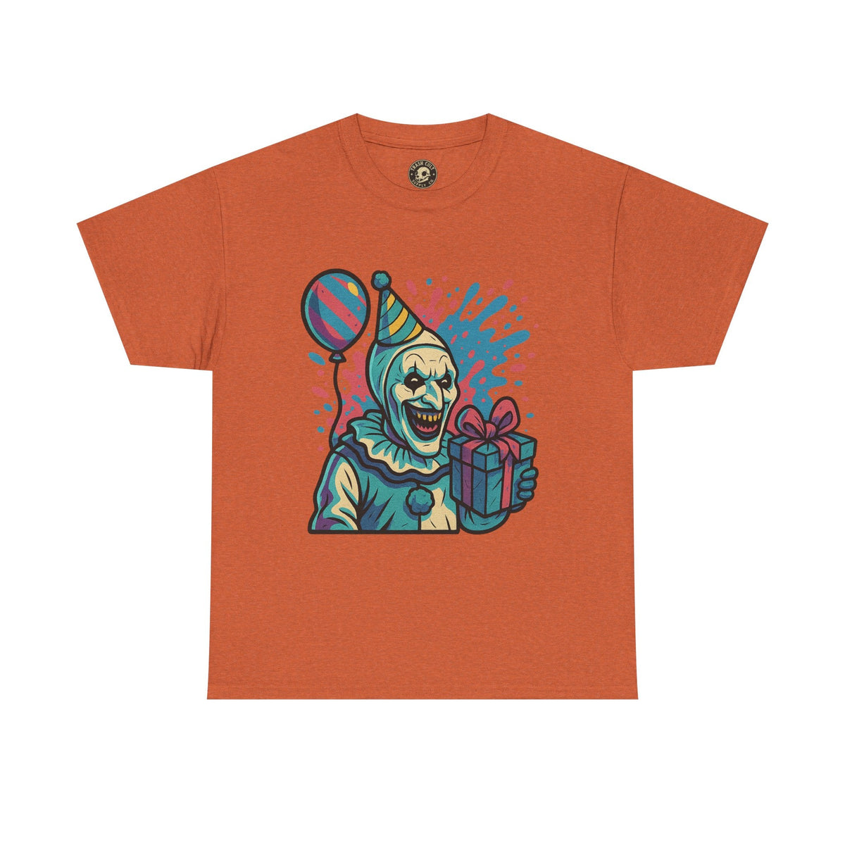 Art the Clown Birthday Shirt – New School Graffiti Horror Tee on Gildan 5000