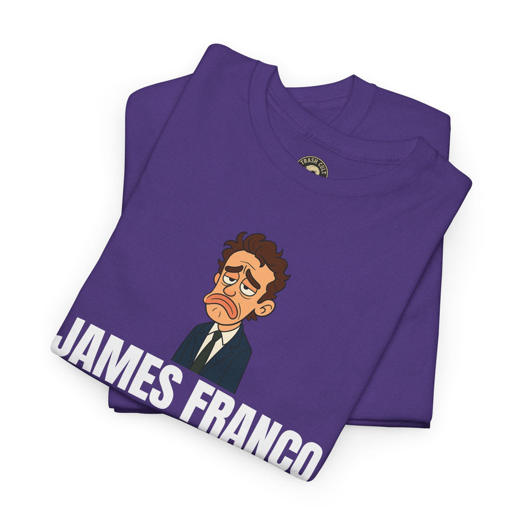 Disappointed James Franco Parody Shirt – “Saved My Life, Got a Lousy Handjob” Funny Cartoon Tee