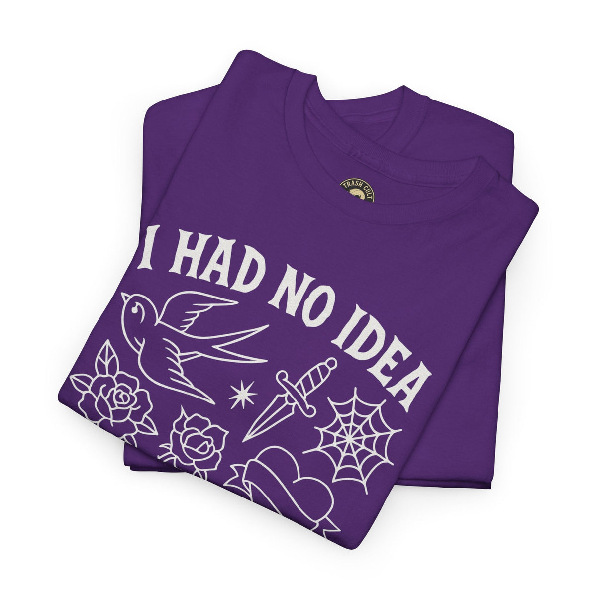 I Had No Idea These Tattoos Were Permanent Shirt – Funny Tattoo Flash Tee – Gildan 5000