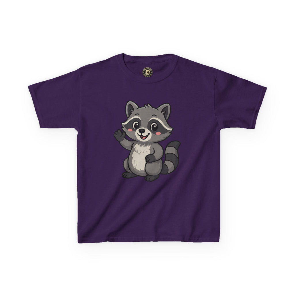 Cute Raccoon Kids T-Shirt, Fun Animal Graphic Tee for Boys and Girls, Birthday Gift, Playful Party Wear, Everyday Casual Shirt, Nature [...]