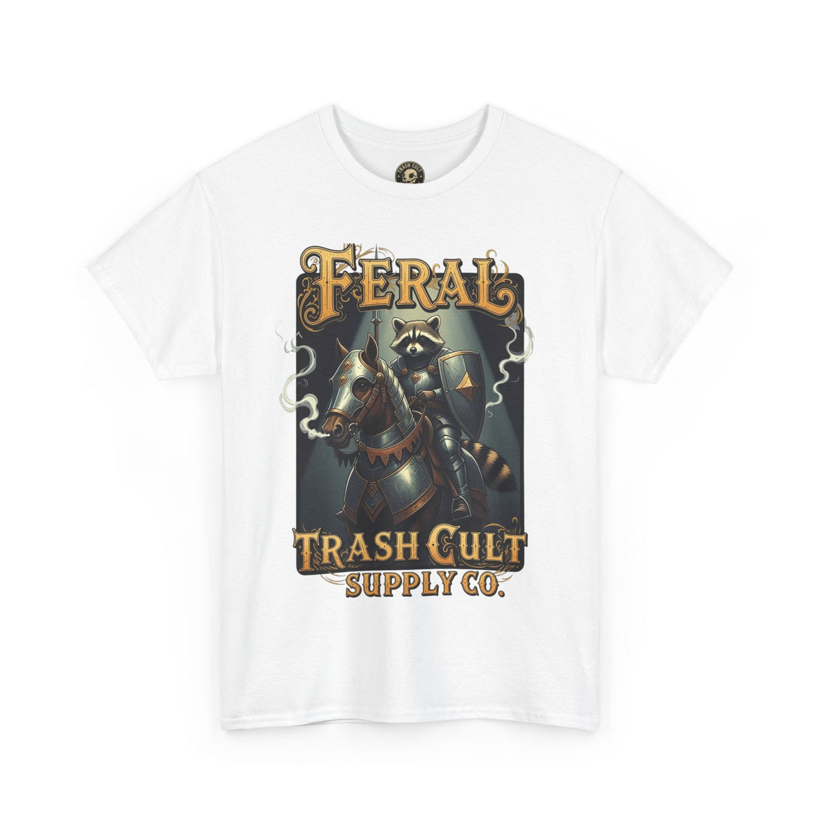 Feral Trash Cult Tee, Unisex Graphic Tee, Cool T-Shirt, Unique Funny Apparel, Gift for Eco Warriors, Casual Wear, Festival Clothing