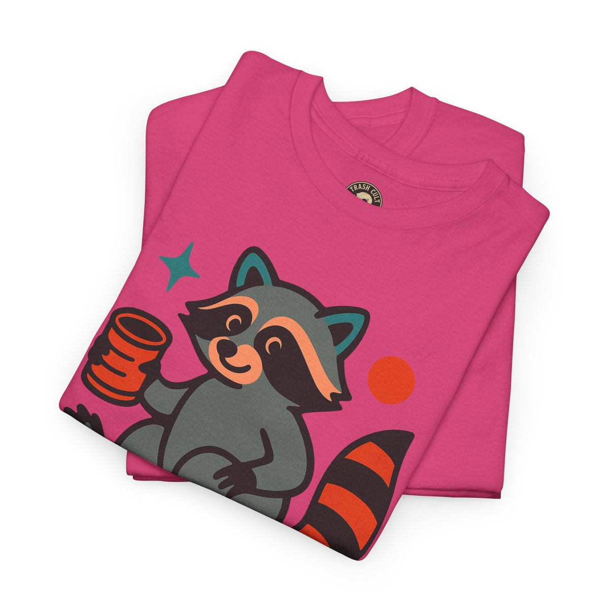 Trash Cult Supply Co. Unisex Heavy Cotton Tee, Eco-Friendly Tee, Gift for Raccoon Lovers, Cute Graphic T-Shirt, Trendy Streetwear, [...]
