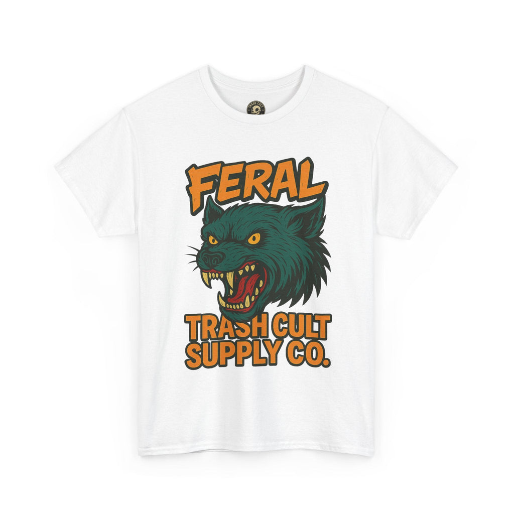 FERAL Wolverine Shirt – Trash Cult Graffiti Tee (Gildan 5000)