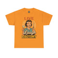 Live Laugh Lobotomy Vintage Tee – Funny Unisex Heavy Cotton Shirt for Retro Chaos Lovers