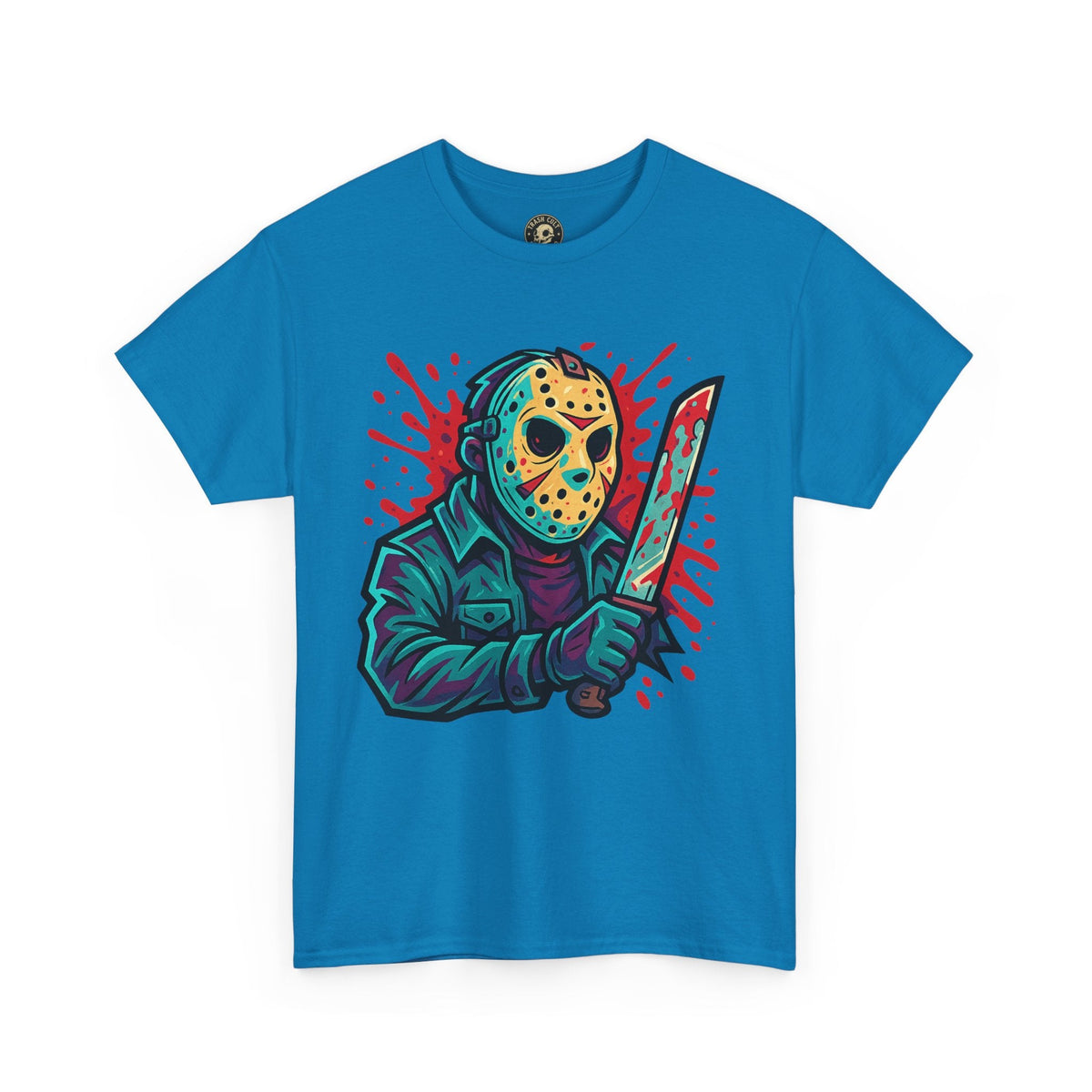 Jason Voorhees Graffiti Shirt – New School Horror Art on Gildan 5000