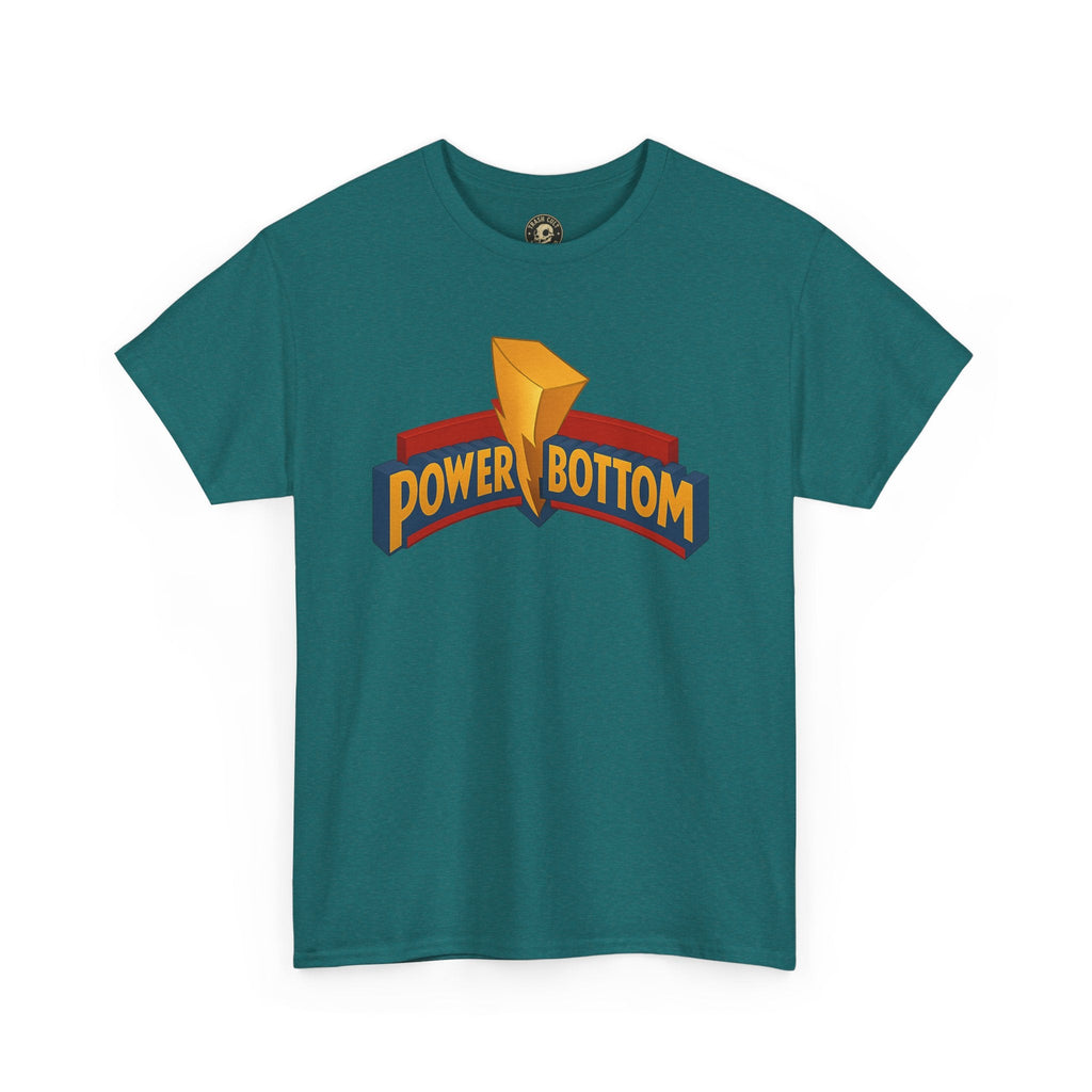 Power Bottom Vibes T-Shirt – Bold LGBTQ+ Pride Graphic Tee | Unisex Heavy Cotton Empowerment Shirt