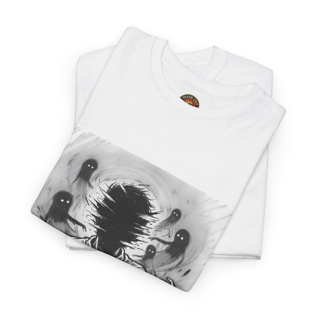 Xian Allen x Trash Cult Shirt – “Don’t Let Them In” | Ghost Spiral Emotional Horror Tee