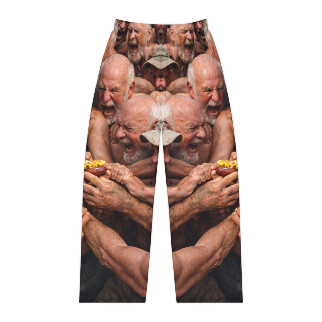 Mustard Madness Pajama Pants – Old Men, One Hot Dog, Zero Dignity