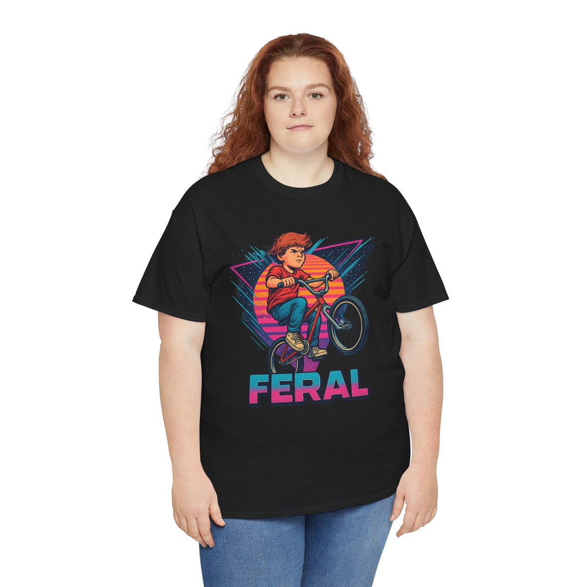 Feral BMX Adventure Tee – Ride Wild in Retro Style