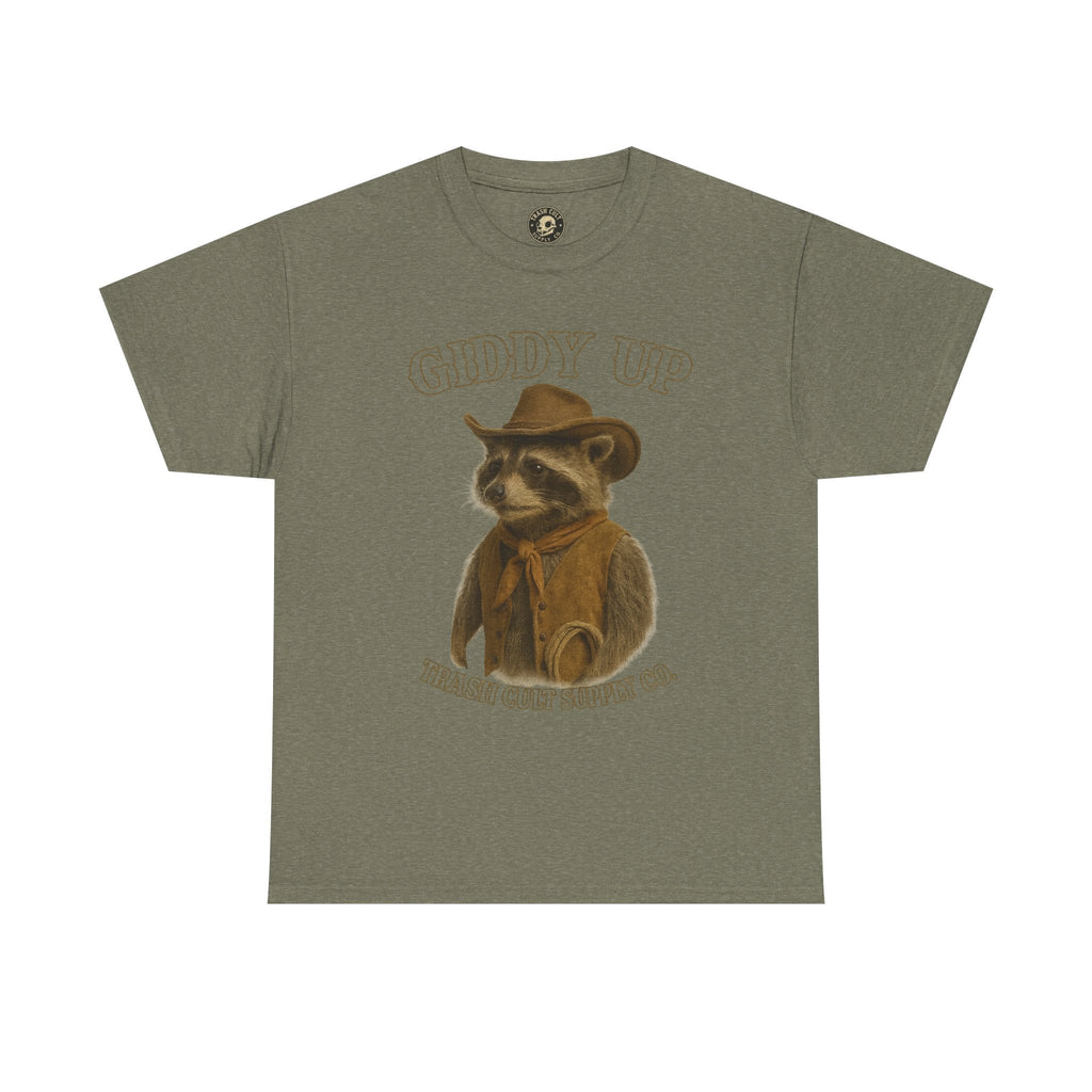 Giddy Up Graphic Tee, Funny Tee, Unisex Cowboy Shirt, Casual Wear, Gift for Him/Her