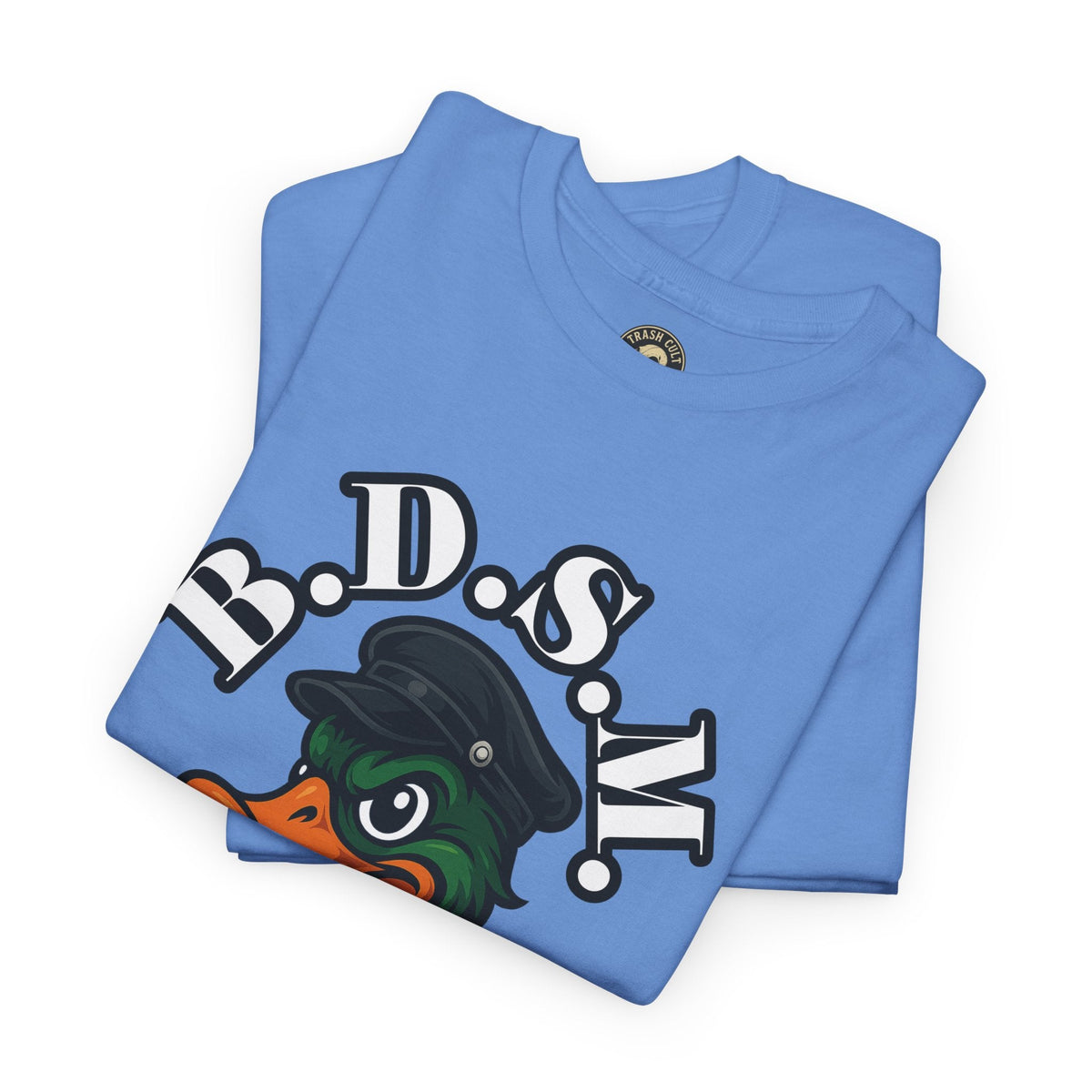 BDSM Mallard Duck Biker Shirt – Funny Biker Duck Tee on Gildan 5000