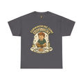 Dopamine Summoning Tee, Unisex Heavy Cotton Tee, Retro Graphic T-shirt, Gift for Gamers, Casual Wear, Funny Shirt, Everyday Style