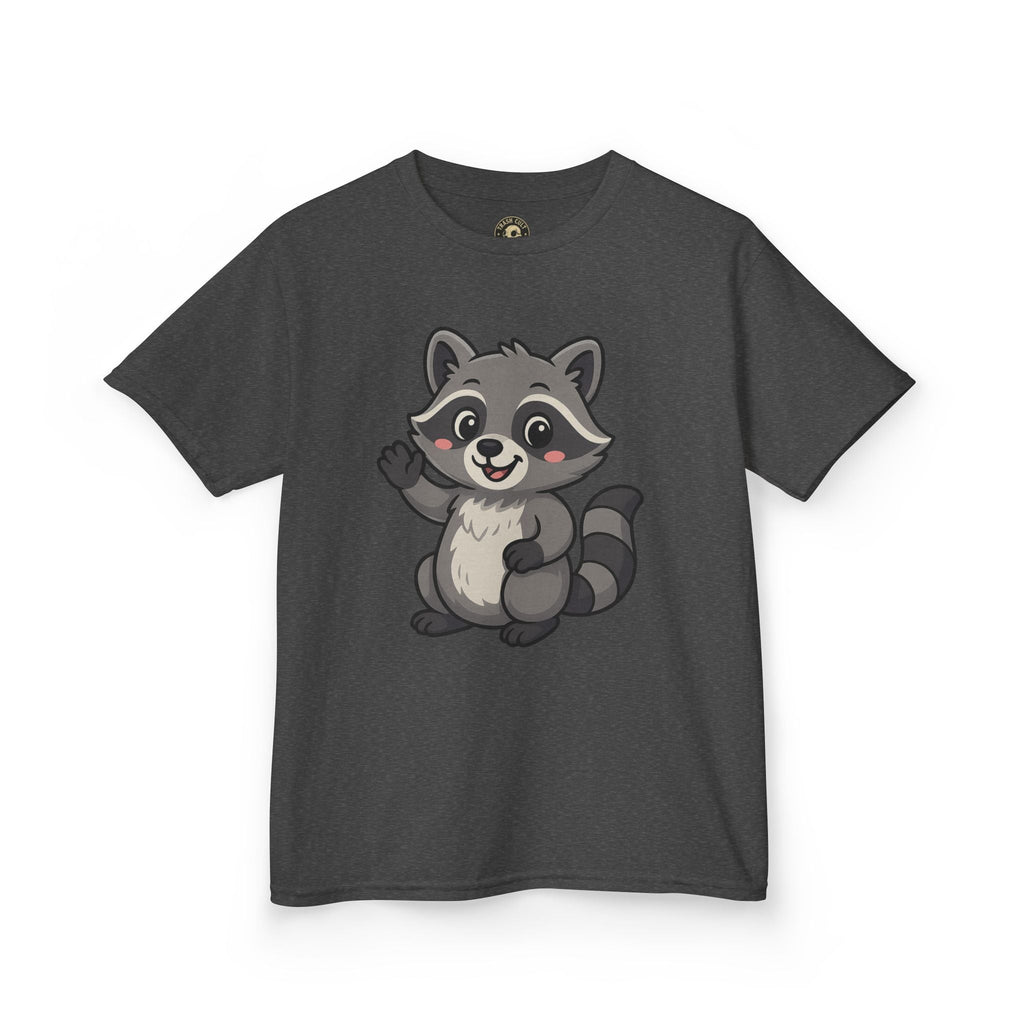 Cute Raccoon Kids T-Shirt, Fun Animal Graphic Tee for Boys and Girls, Birthday Gift, Playful Party Wear, Everyday Casual Shirt, Nature [...]