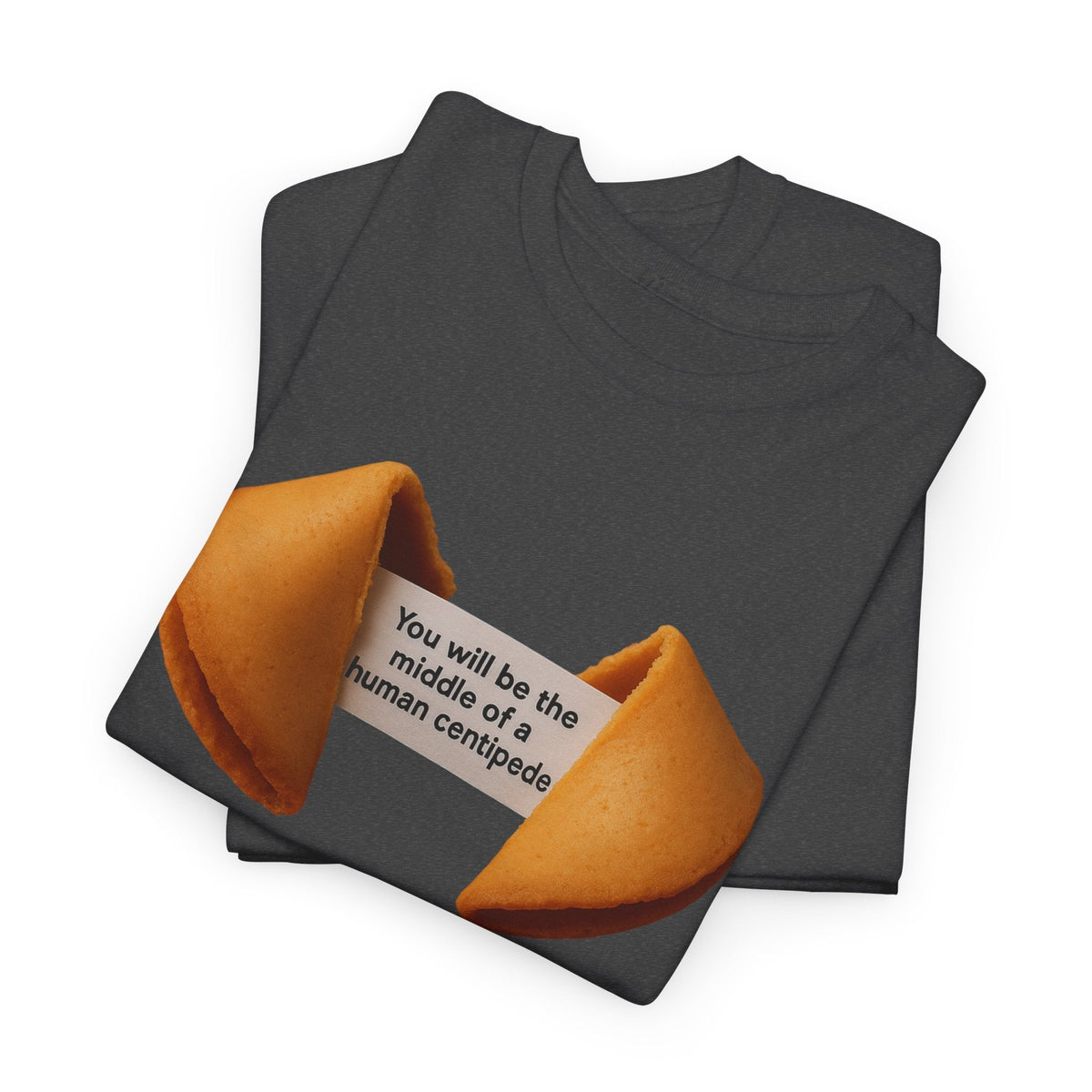 Fortune Cookie Unisex Heavy Cotton Tee - Positive Vibes Shirt