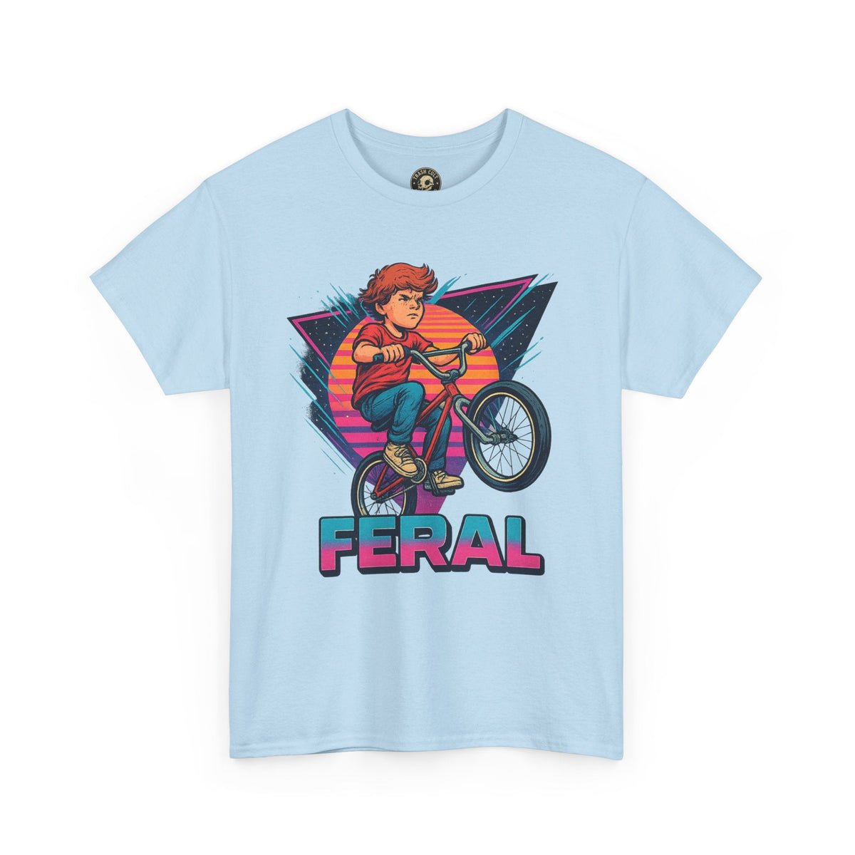 Feral BMX Adventure Tee – Ride Wild in Retro Style