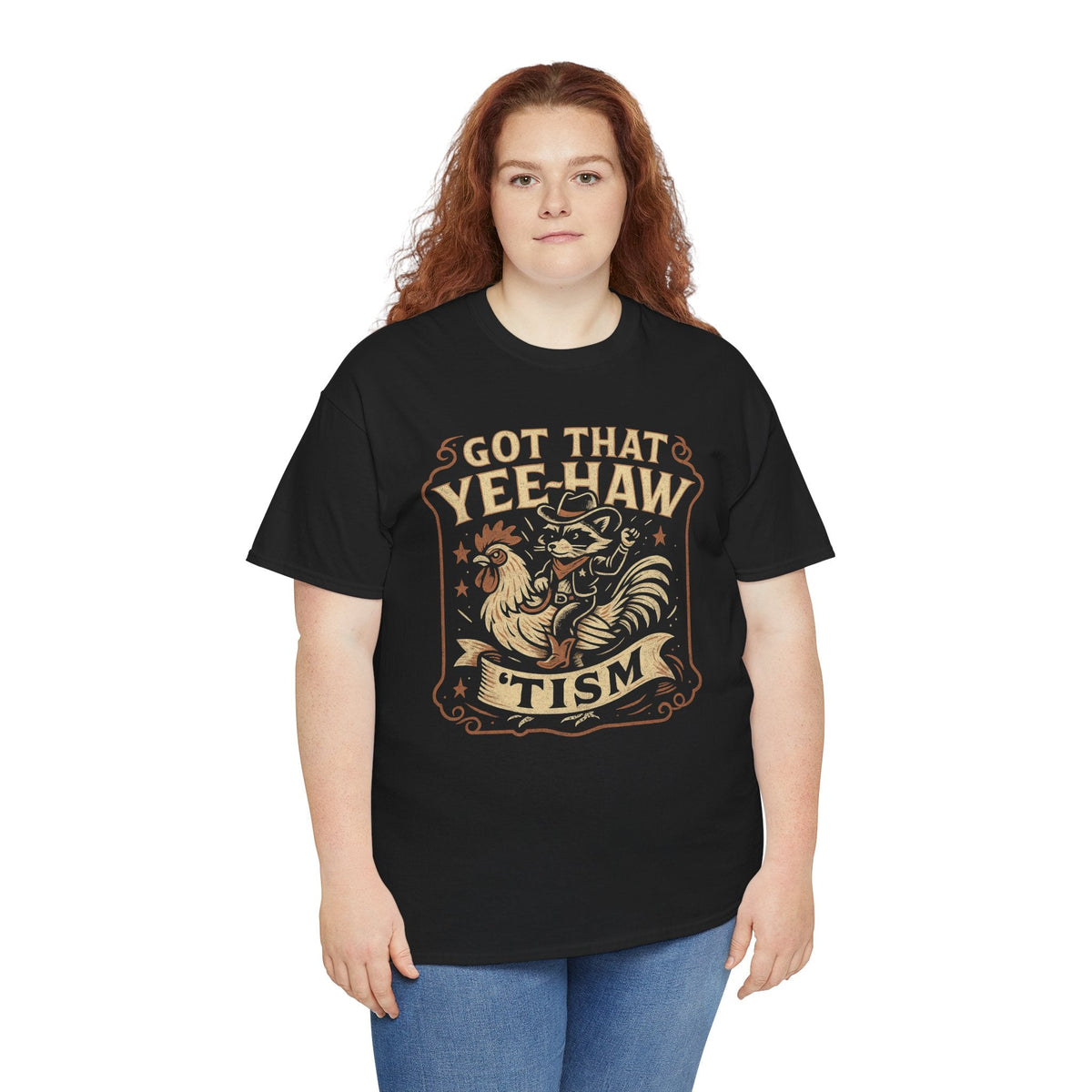 Got That Yee-Haw ’Tism™ Graphic Tee | Gildan 5000 Unisex Heavy Cotton
