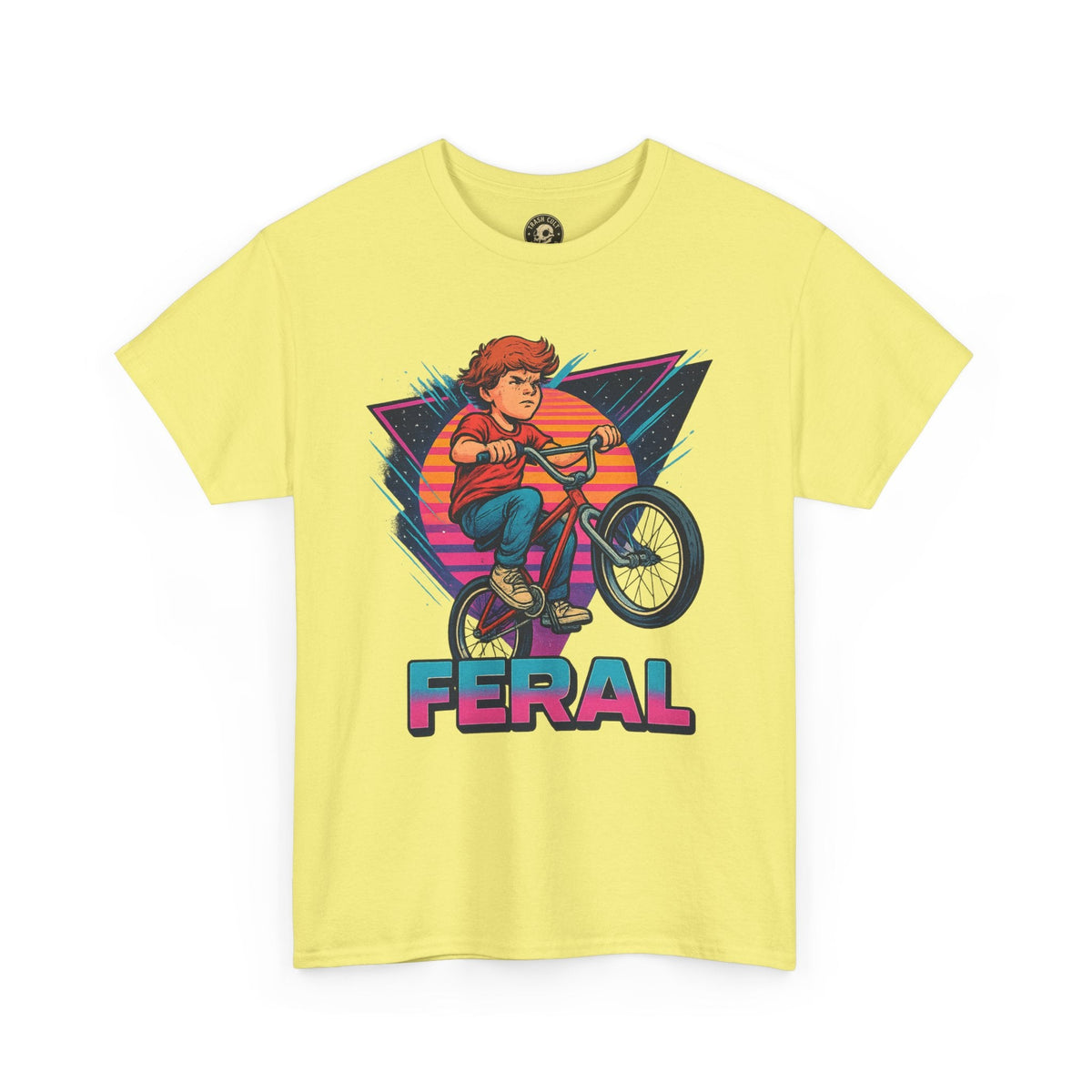 Feral BMX Adventure Tee – Ride Wild in Retro Style