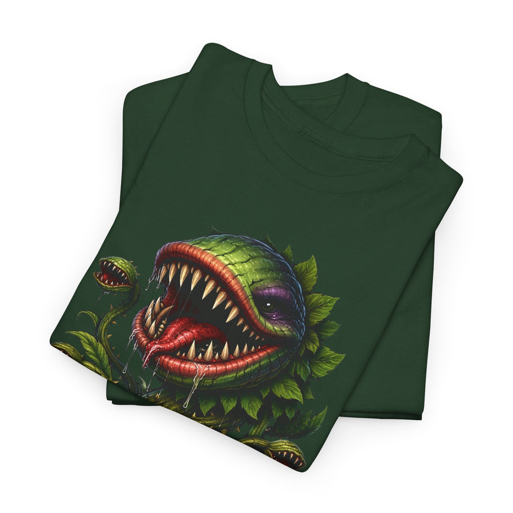 Carnivorous Plant Graphic Tee — "Trash Cult Supply Co." Potted Monster Shirt