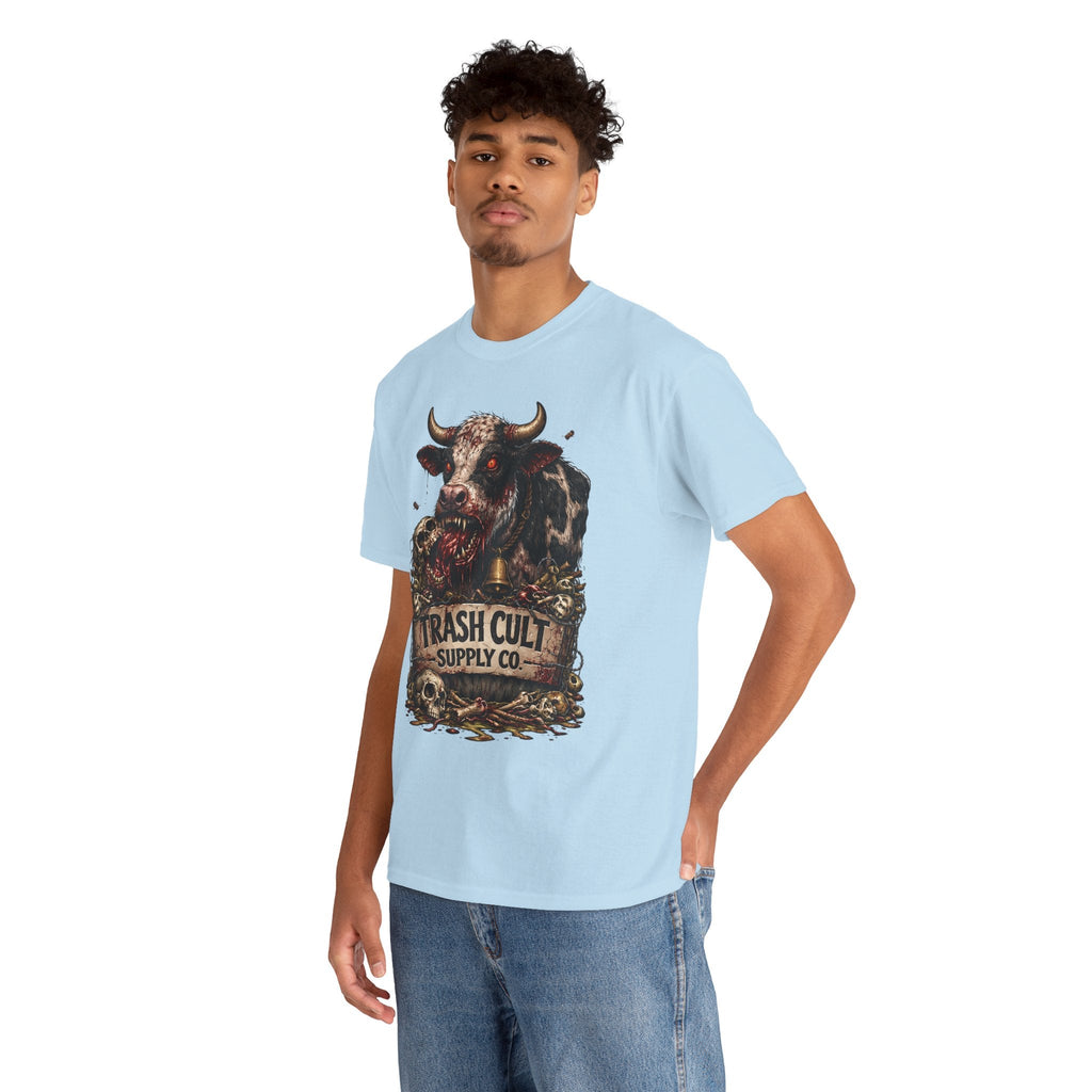 Trash Cult Supply Co. Cow Skull Tee