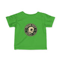 Trash Cult Skull Infant Tee, Baby T-Shirt, Unisex Baby Top, Cute Skull Baby Clothes, Edgy Infant Apparel, Trendy Newborn Gift