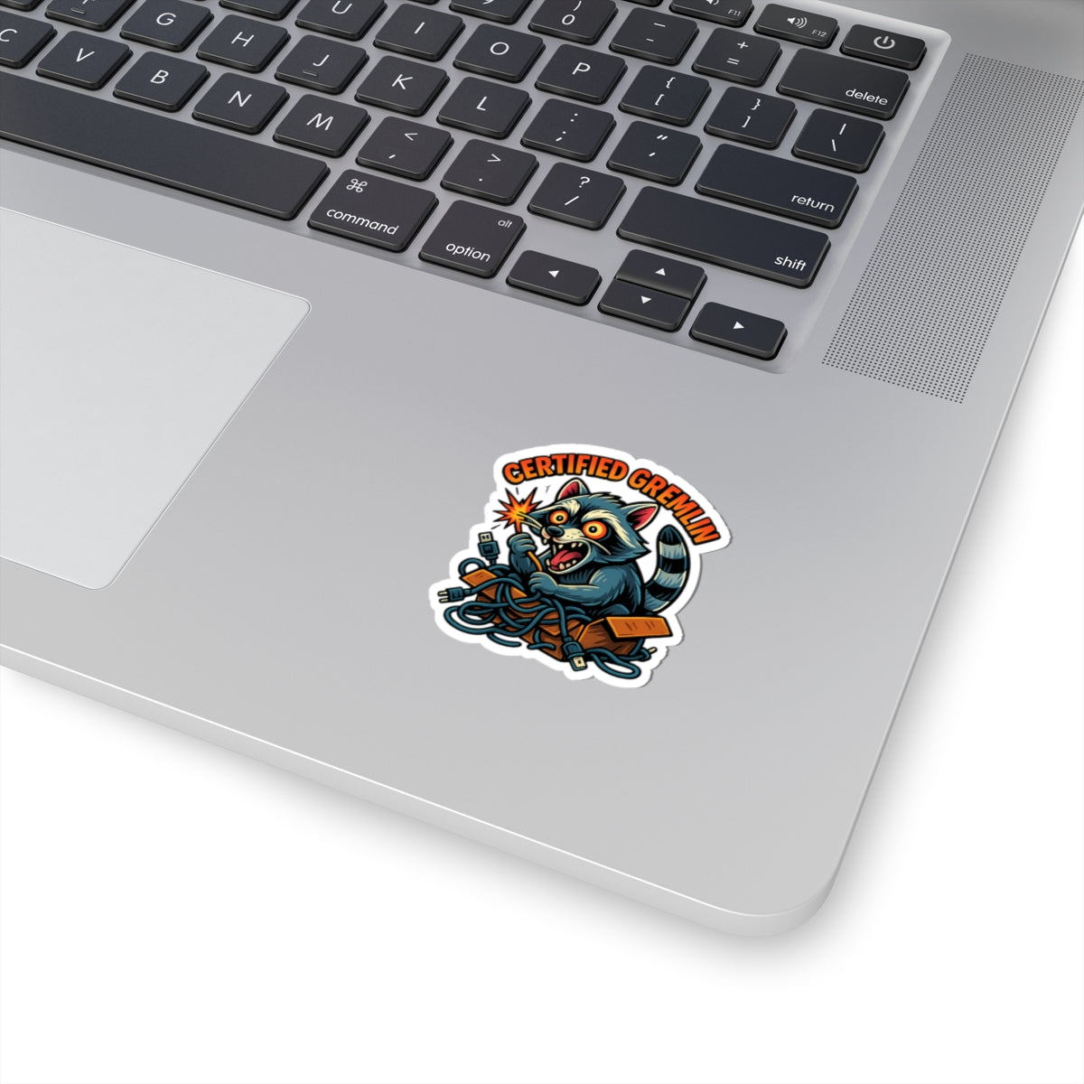 Certified Gremlin Kiss-Cut Stickers | Fun Decor, Laptop Accessories, Gift for Gamers & Tech Lovers, Party Favors, Retro Vibe