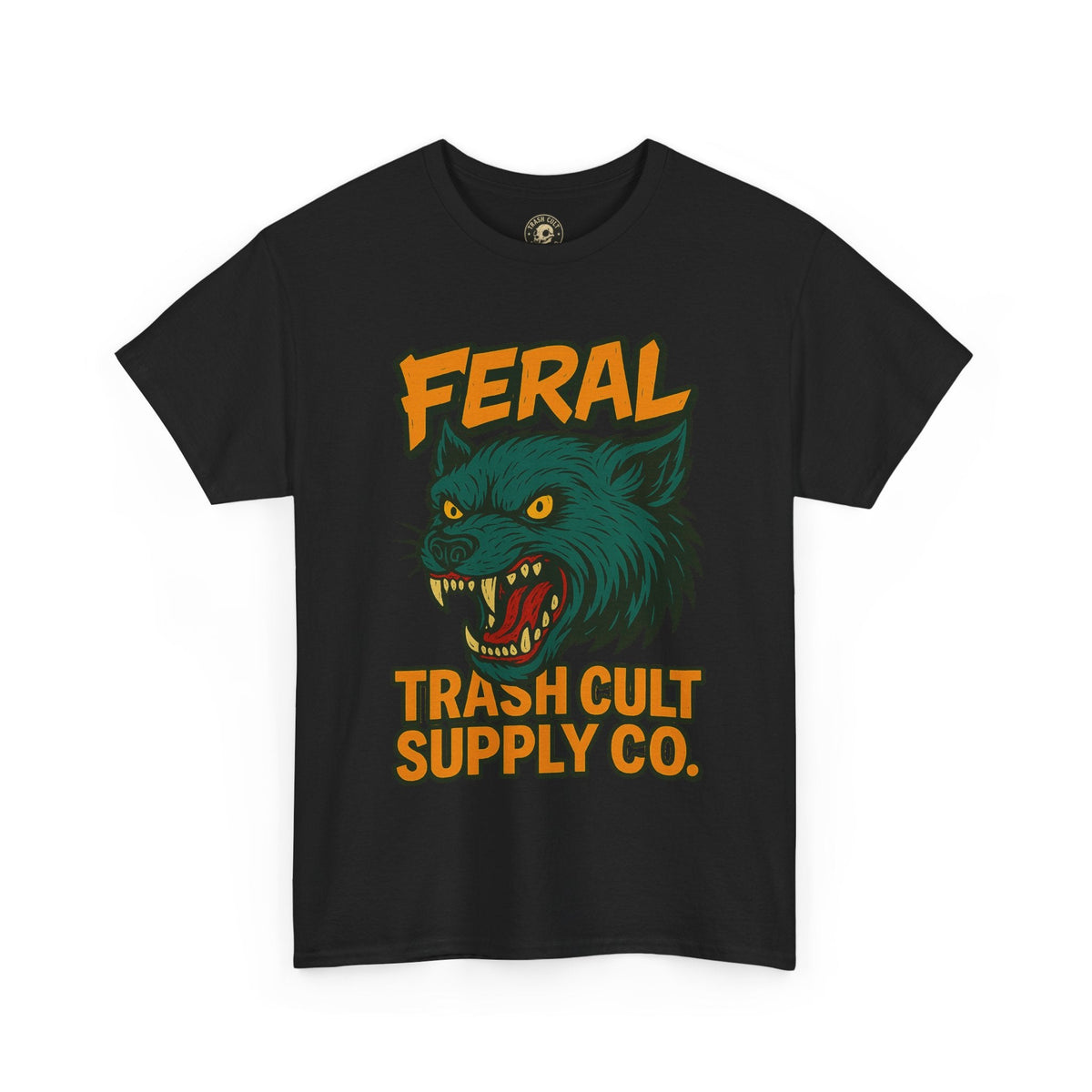 FERAL Wolverine Shirt – Trash Cult Graffiti Tee (Gildan 5000)
