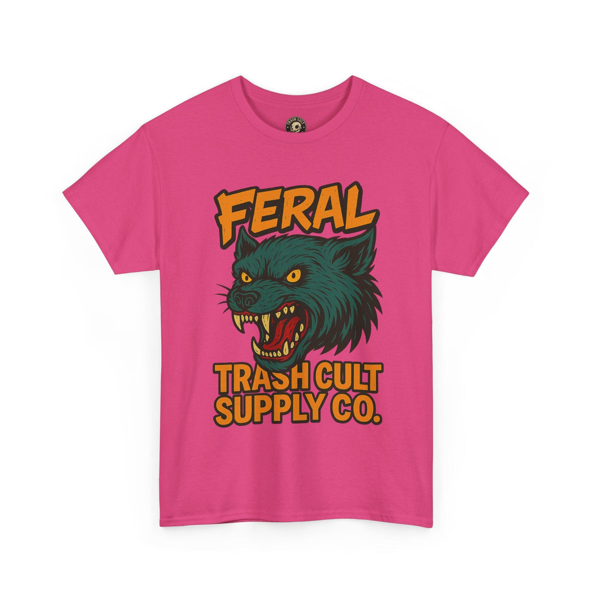 FERAL Wolverine Shirt – Trash Cult Graffiti Tee (Gildan 5000)