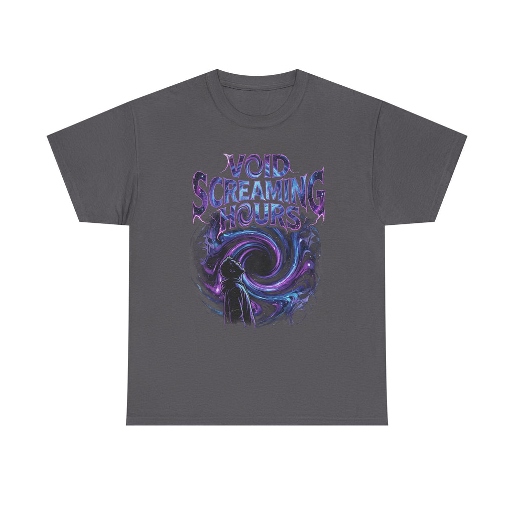 Void Screaming Hours Tee — Gothic Cosmic Horror T‑Shirt