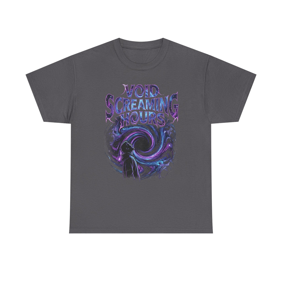 Void Screaming Hours Tee — Gothic Cosmic Horror T‑Shirt