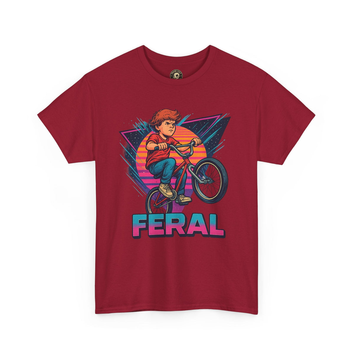 Feral BMX Adventure Tee – Ride Wild in Retro Style