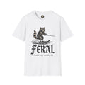Feral Water Skiing Raccoon Vintage Shirt – Trash Cult Supply Co. | Gildan 2000 Softstyle