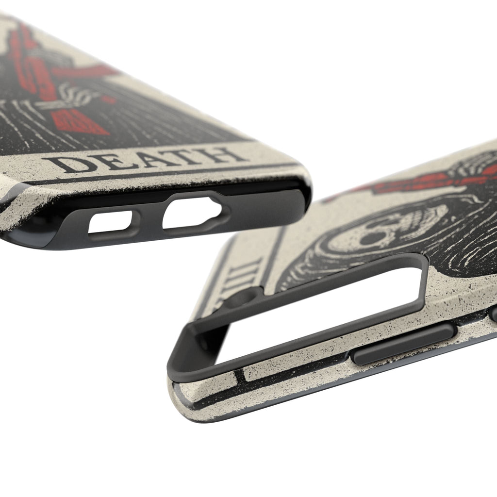 Grim Reaper Phone Case, Tough Phone Case for Gamers, Unique Smartphone Accessories, Halloween Decor, Death-Inspired Gift