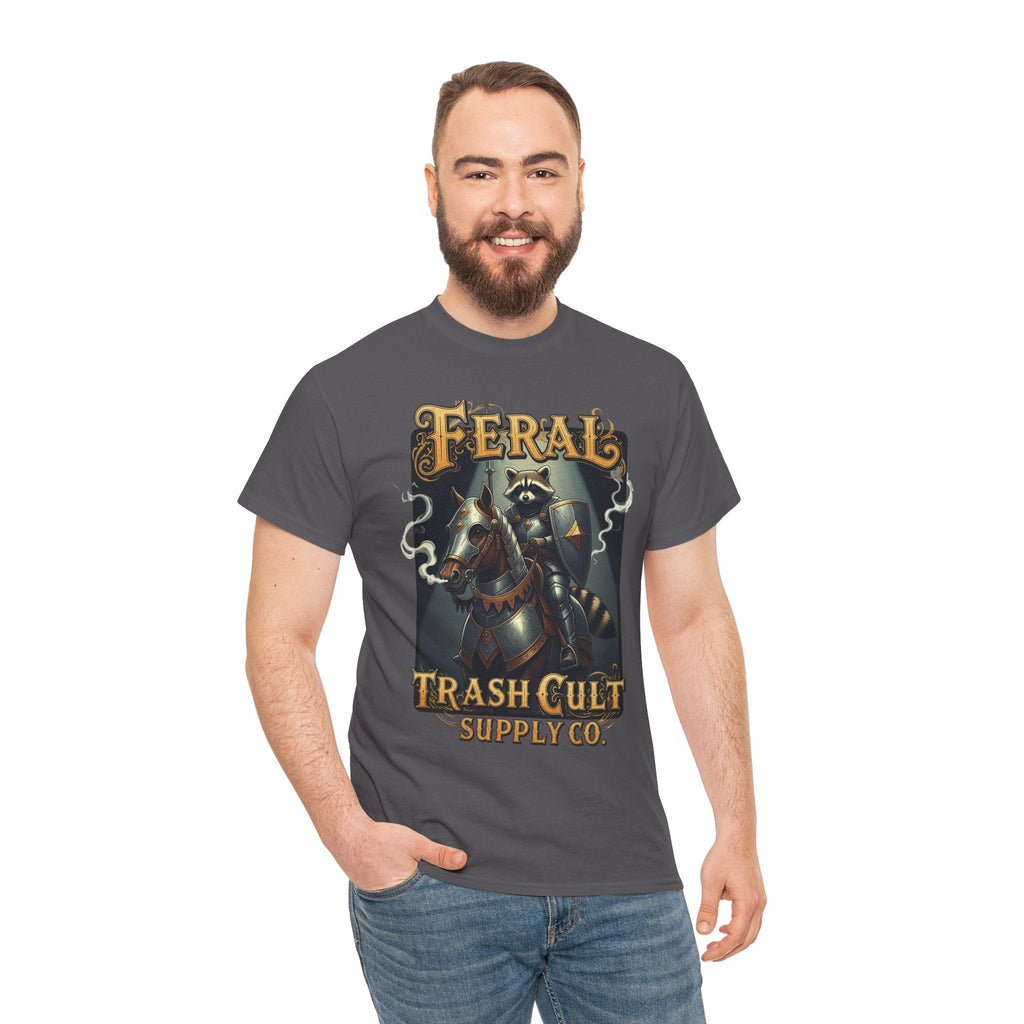 Feral Trash Cult Tee, Unisex Graphic Tee, Cool T-Shirt, Unique Funny Apparel, Gift for Eco Warriors, Casual Wear, Festival Clothing