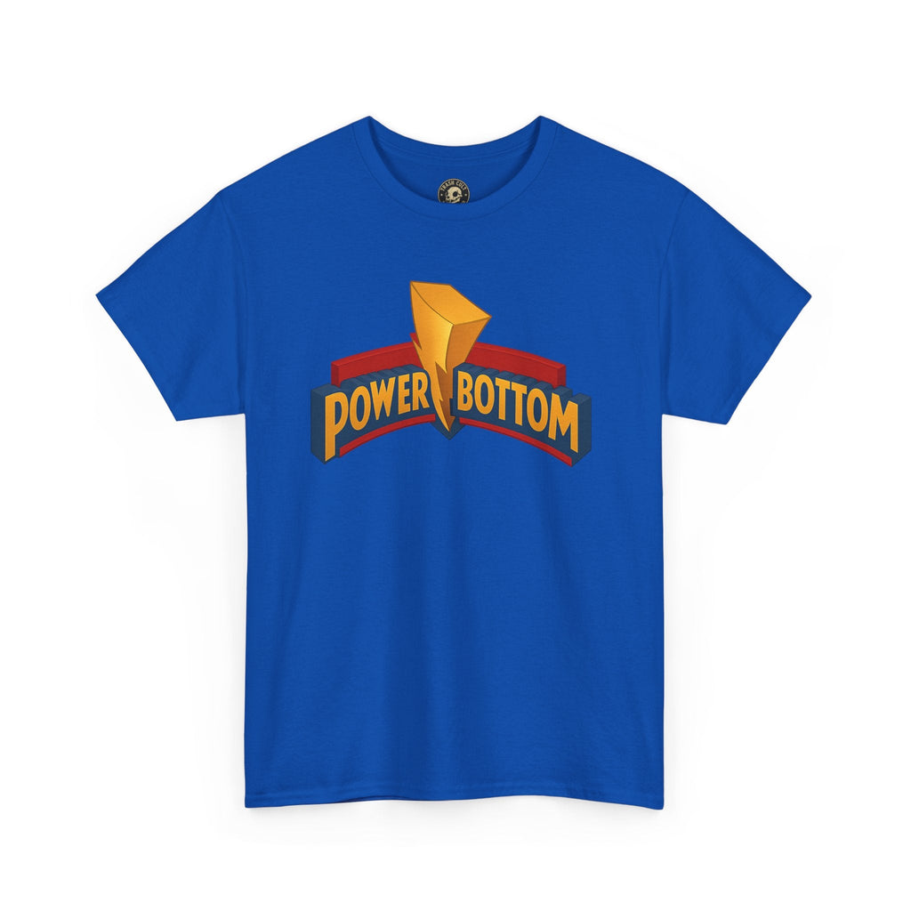 Power Bottom Vibes T-Shirt – Bold LGBTQ+ Pride Graphic Tee | Unisex Heavy Cotton Empowerment Shirt