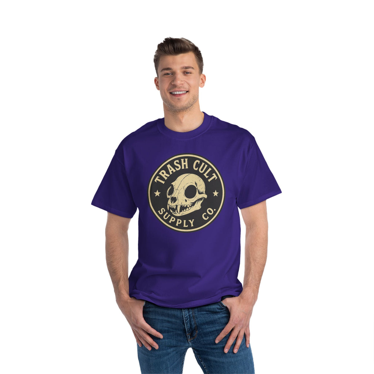 Armed Raccoon “I Identify as a F***ing Problem” T-Shirt – Trash Cult Supply Co.