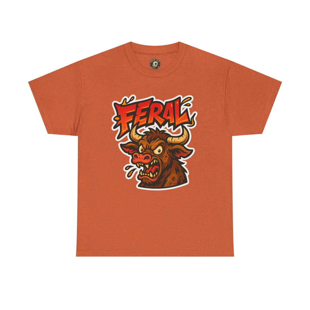 Feral Graphic Tee, Unisex T-Shirt for Animal Lovers, Casual Wear, Birthday Gift, Unique Design, Everyday Style