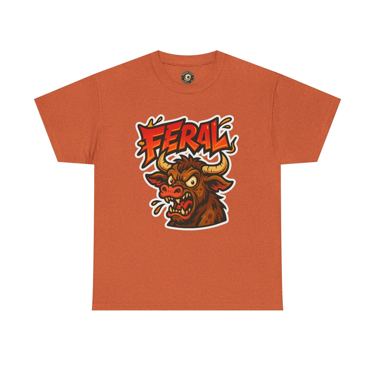 Feral Graphic Tee, Unisex T-Shirt for Animal Lovers, Casual Wear, Birthday Gift, Unique Design, Everyday Style