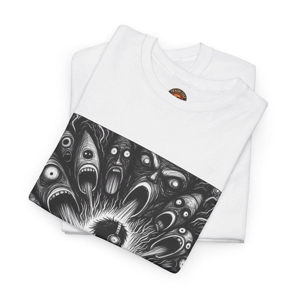 Xian Allen x Trash Cult Shirt – “Turn It Up Louder” | Screaming Chaos Headphones Tee