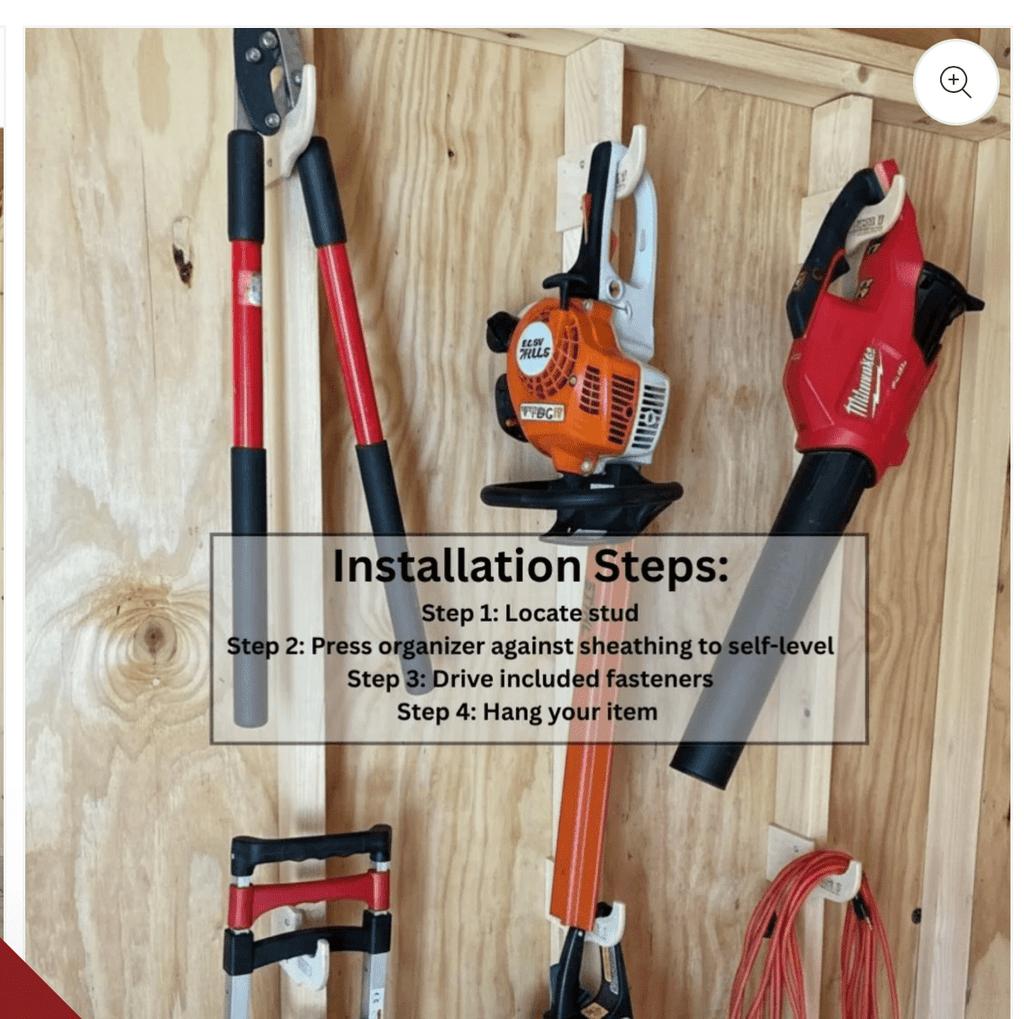 Miscellaneous Stud Mounted Tool Hook