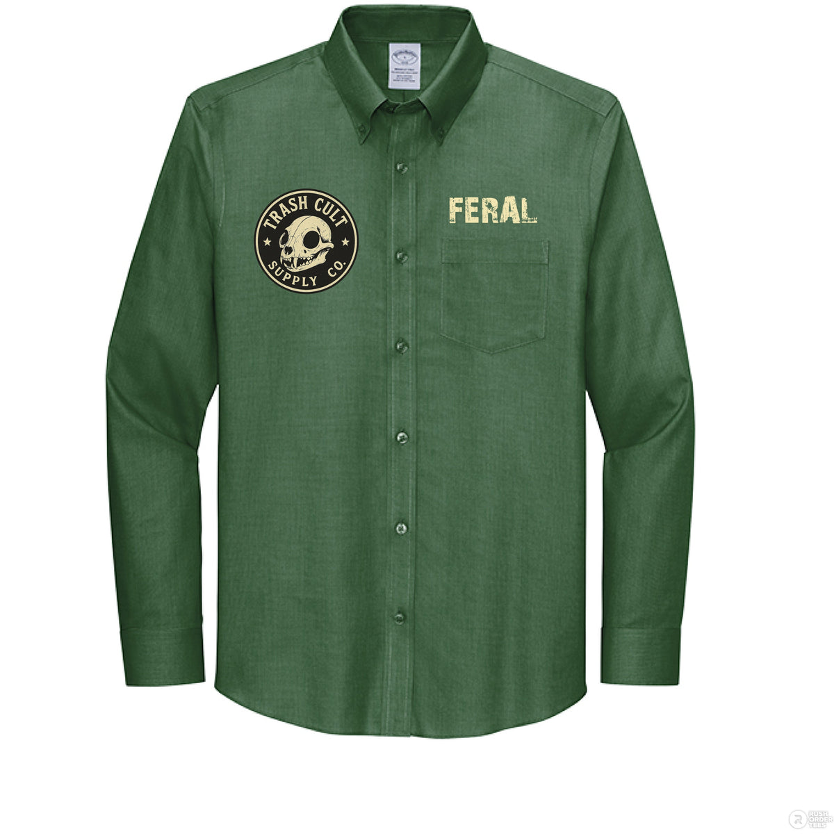 Feral Button Down
