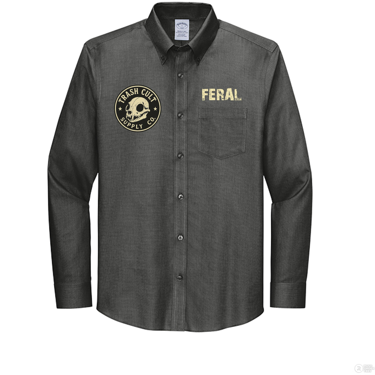 Feral Button Down