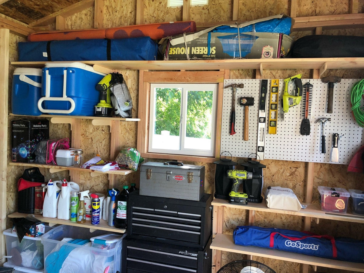 Shed Shelf Brackets - Stud Mount