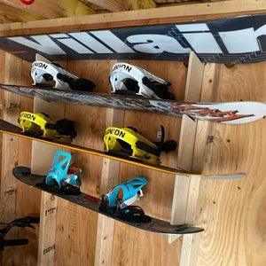 Snowboard Stud Mounted Rack