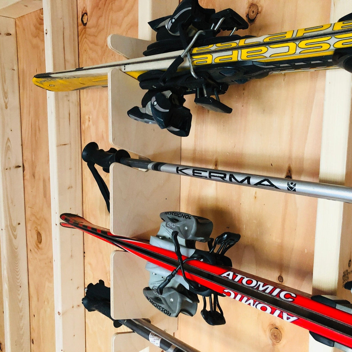 Snow & Water Ski Storage Rack